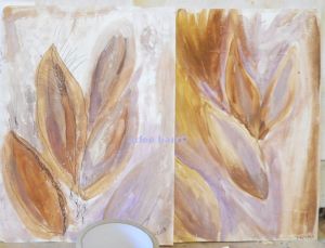 milkweed paintstudies C